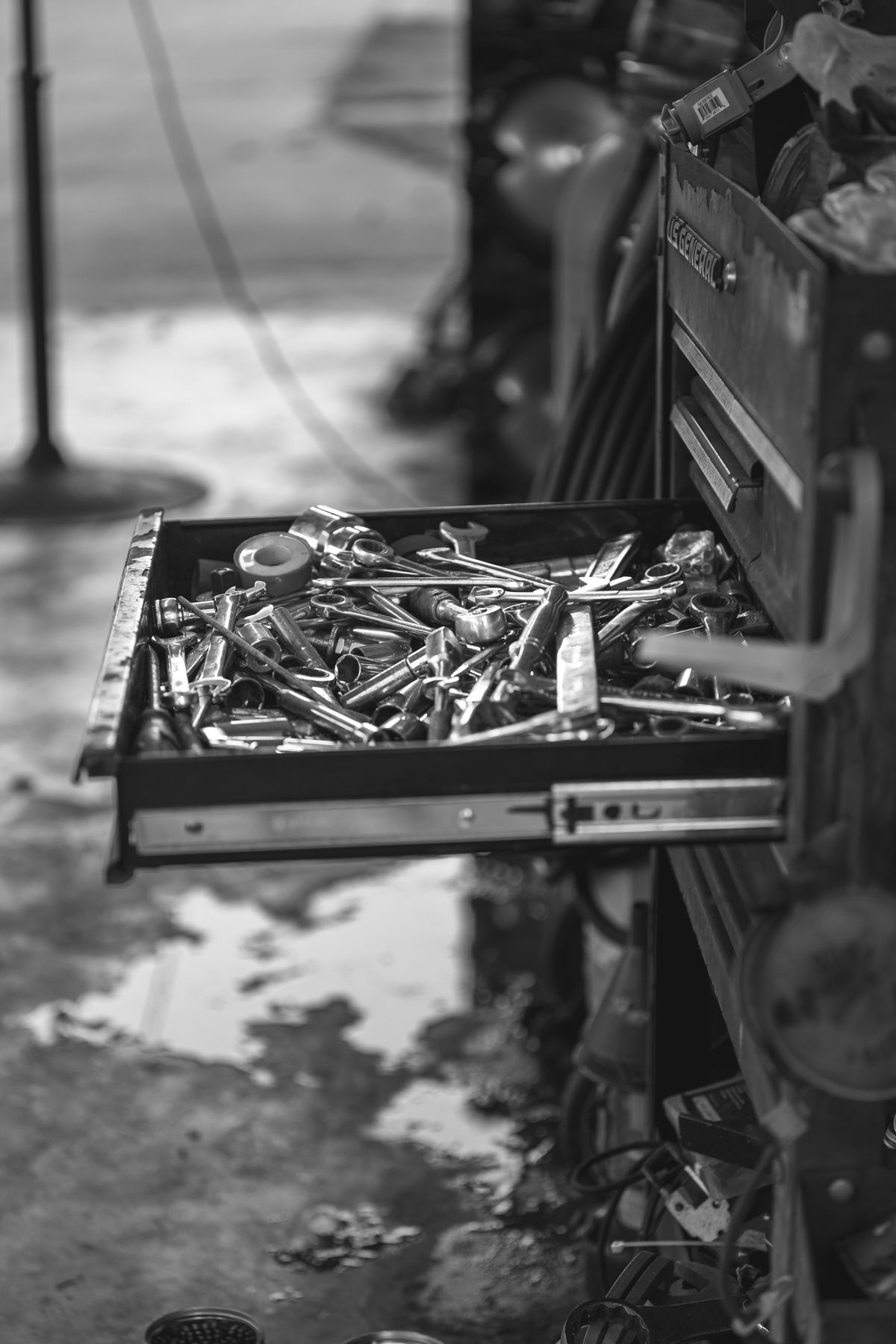 Tools in the drawer