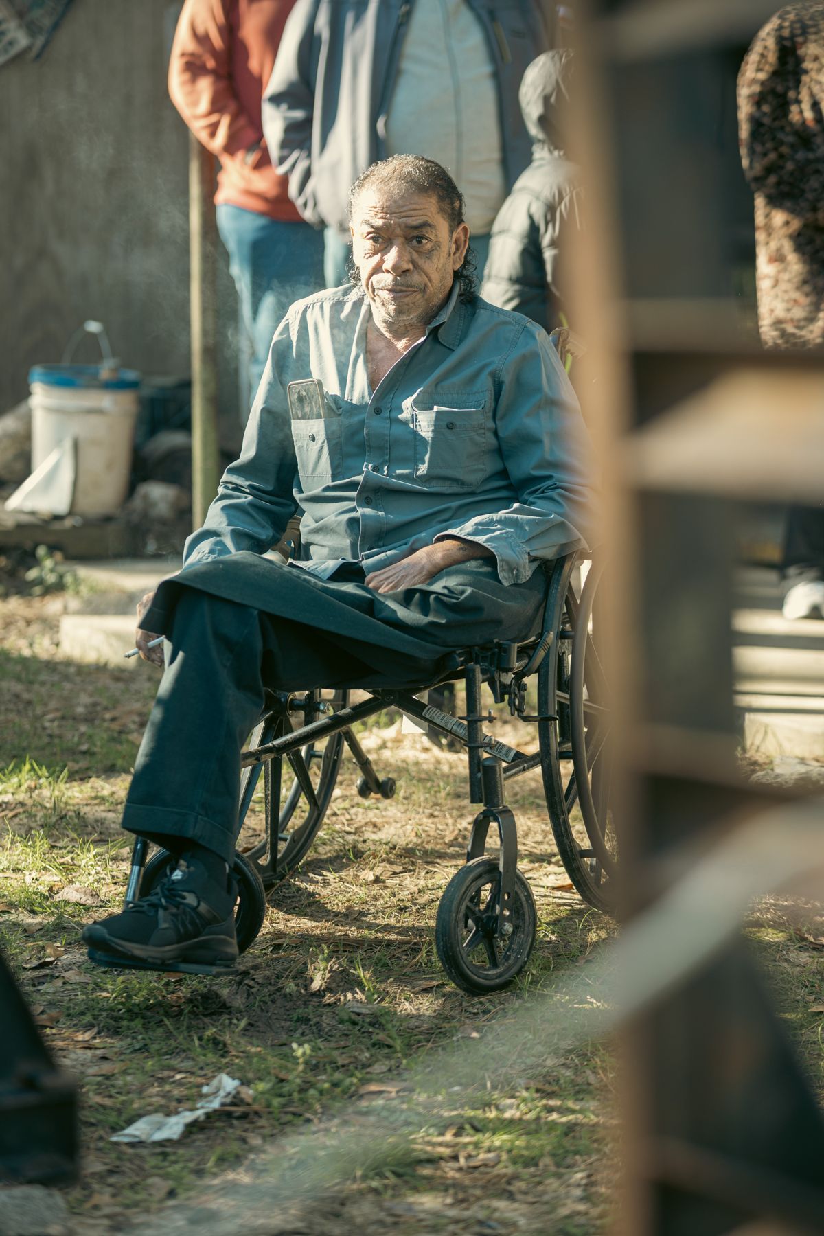 An elder at the Zeno boucherie